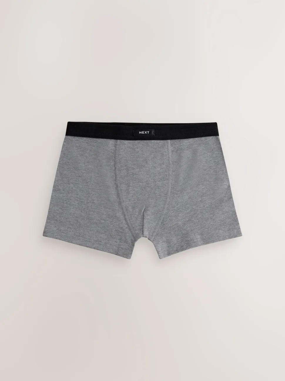 Grijs - Set van 10 boxershorts met zachte tailleband (2-16 jr)