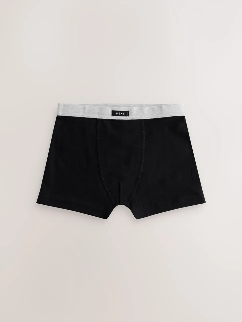 Grijs - Set van 10 boxershorts met zachte tailleband (2-16 jr)