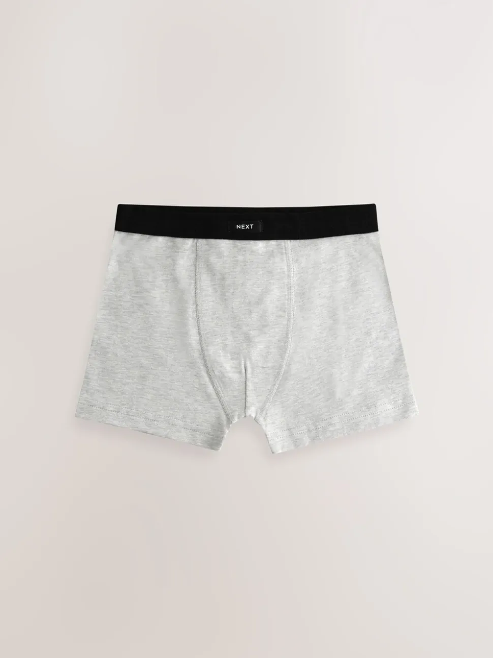 Grijs - Set van 5 boxershorts met zachte tailleband (1,5-16 jr)