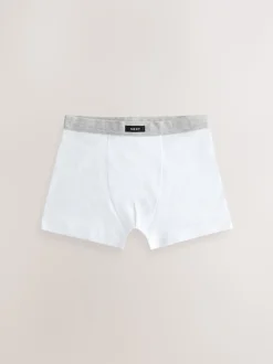 Grijs - Set van 5 boxershorts met zachte tailleband (1,5-16 jr)