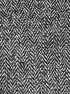 Grijs - Signature - Harris tweed Britse wollen blazer