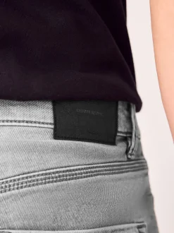 Grijs - Slim Fit - Comfortabele stretchjeans