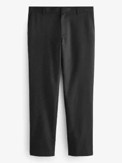 Grijs - Slim Fit - Modieuze broek zonder plooien