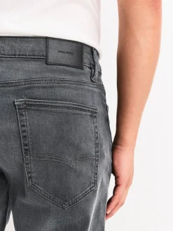 Grijs - Slim Fit - Motionflex jeans