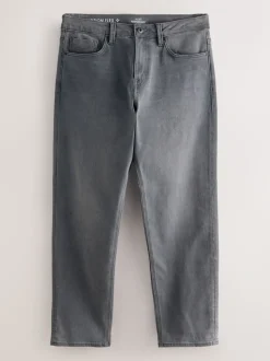 Grijs - Slim Fit - Motionflex jeans
