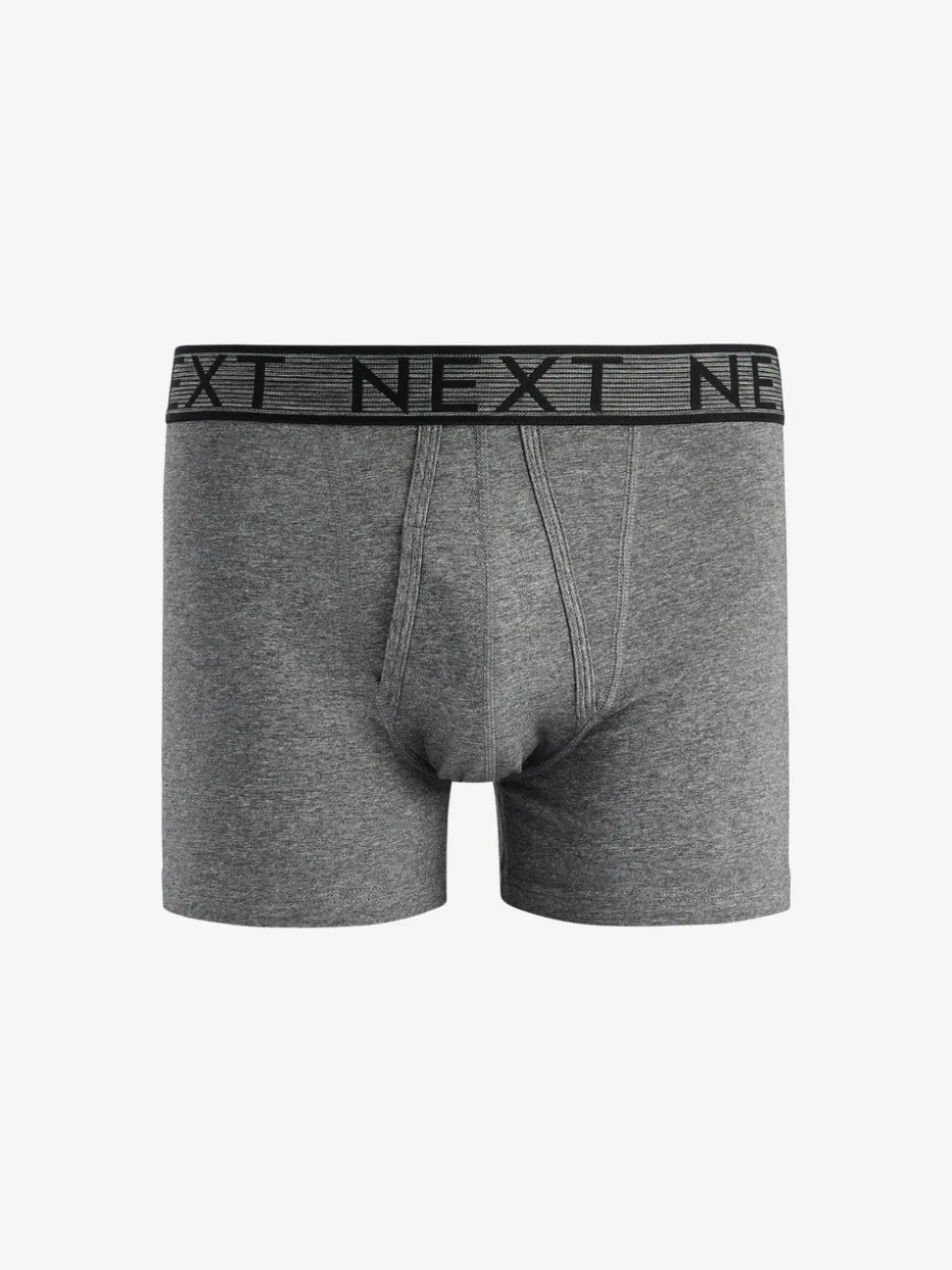 Grijs - Standaard - 10 Boxershorts zonder plooi