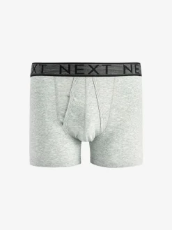Grijs - Standaard - 10 Boxershorts zonder plooi