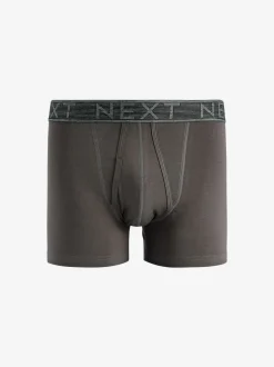 Grijs - Standaard - 10 Boxershorts zonder plooi