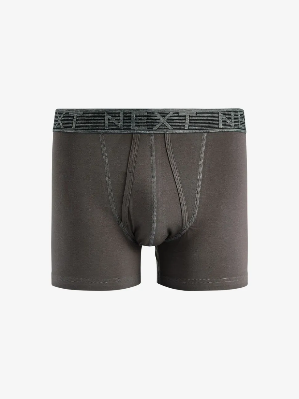 Grijs - Standaard - 10 Boxershorts zonder plooi
