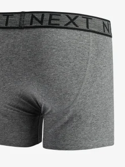 Grijs - Standaard - 10 Boxershorts zonder plooi