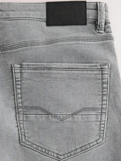 Grijs - Strakke Pasvorm - Comfortabele stretchjeans