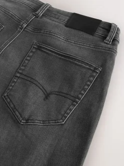 Grijs - ThermoGen - Straight fit - Motionflex jeans