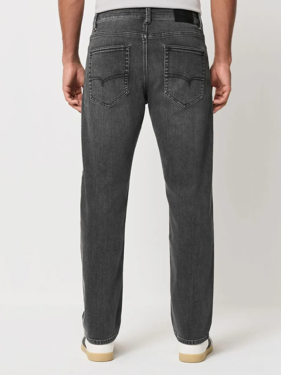 Grijs - ThermoGen - Straight fit - Motionflex jeans