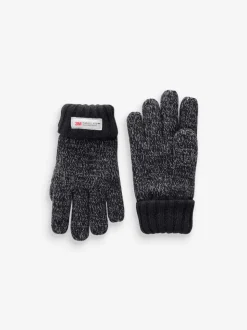 Grijs - Thinsulate™ gebreide handschoenen (3-16jr)