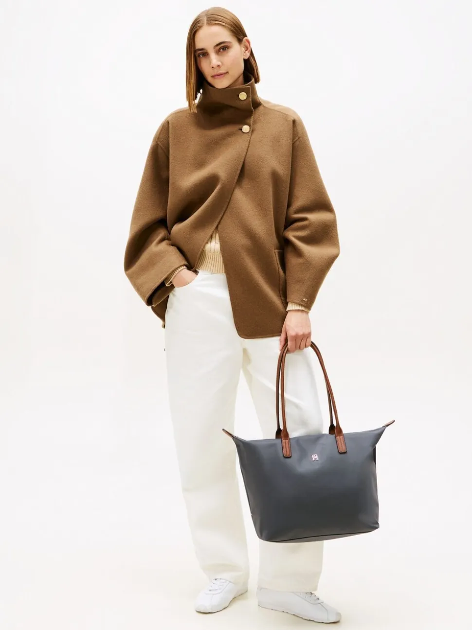 Grijs - Tommy Hilfiger Monogram Tote Bag