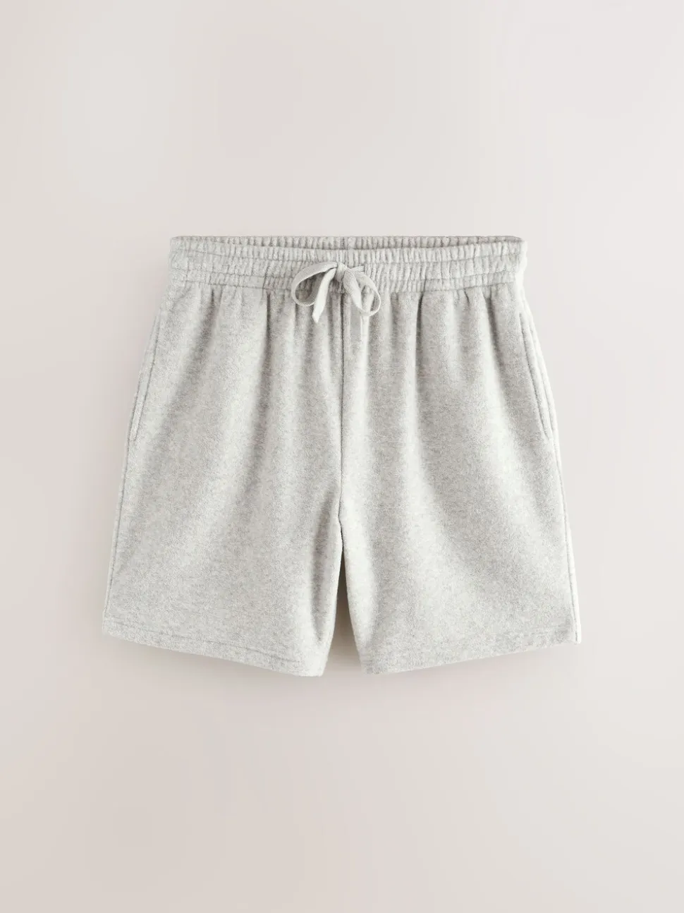 Grijs - Towelling Short Sleeve Pyjamas Set
