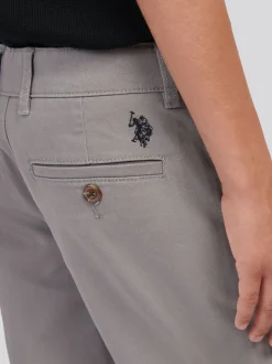 Grijs - U.S. Polo Assn Classic Chino Shorts