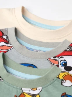 Grijs - Vanilla Underground Bluey Boys Multicoloured Multi Character Multi-Pack of 2 Short Sleeve Short Leg Pyjama Set