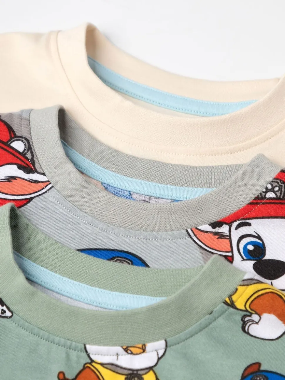 Grijs - Vanilla Underground Bluey Boys Multicoloured Multi Character Multi-Pack of 2 Short Sleeve Short Leg Pyjama Set