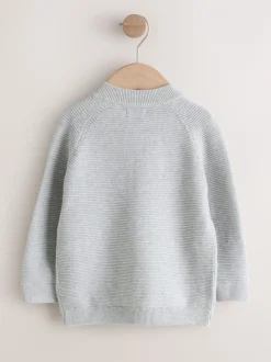 Grijs - Vest met ritssluiting (3 mnd-7 jr)