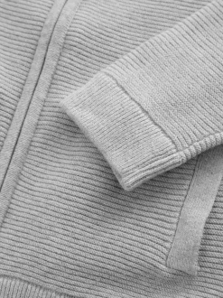 Grijs - Vest met ritssluiting (3 mnd-7 jr)