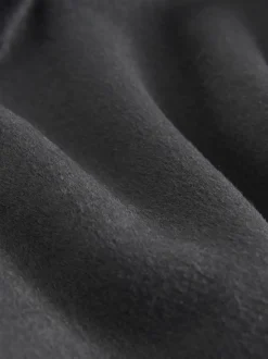 Grijs - Wrap Front Cape Poncho
