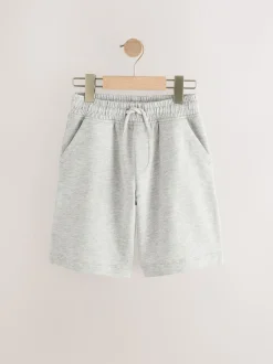 Grijs gemêleerd - Basic short (3-16jr)