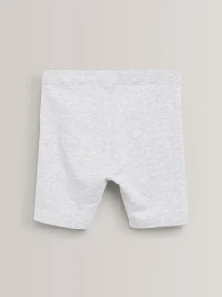 Grijs gemêleerd - Fietsshort (3-16 jr)