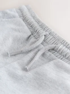 Grijs gemêleerd - Jersey short (3 mnd-7 jr)