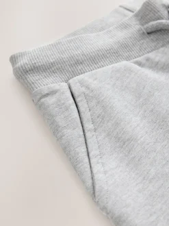 Grijs gemêleerd - Klassieke jersey joggingbroek (3mnd -7jr)