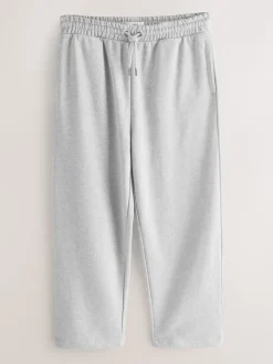 Grijs gemêleerd - Relaxed fit - Relaxed Fit Brushback Heavyweight Joggers