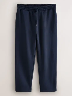 Grijs gemêleerd/marineblauw - Straight Fit Brushback Heavyweight 2 Pack Joggers