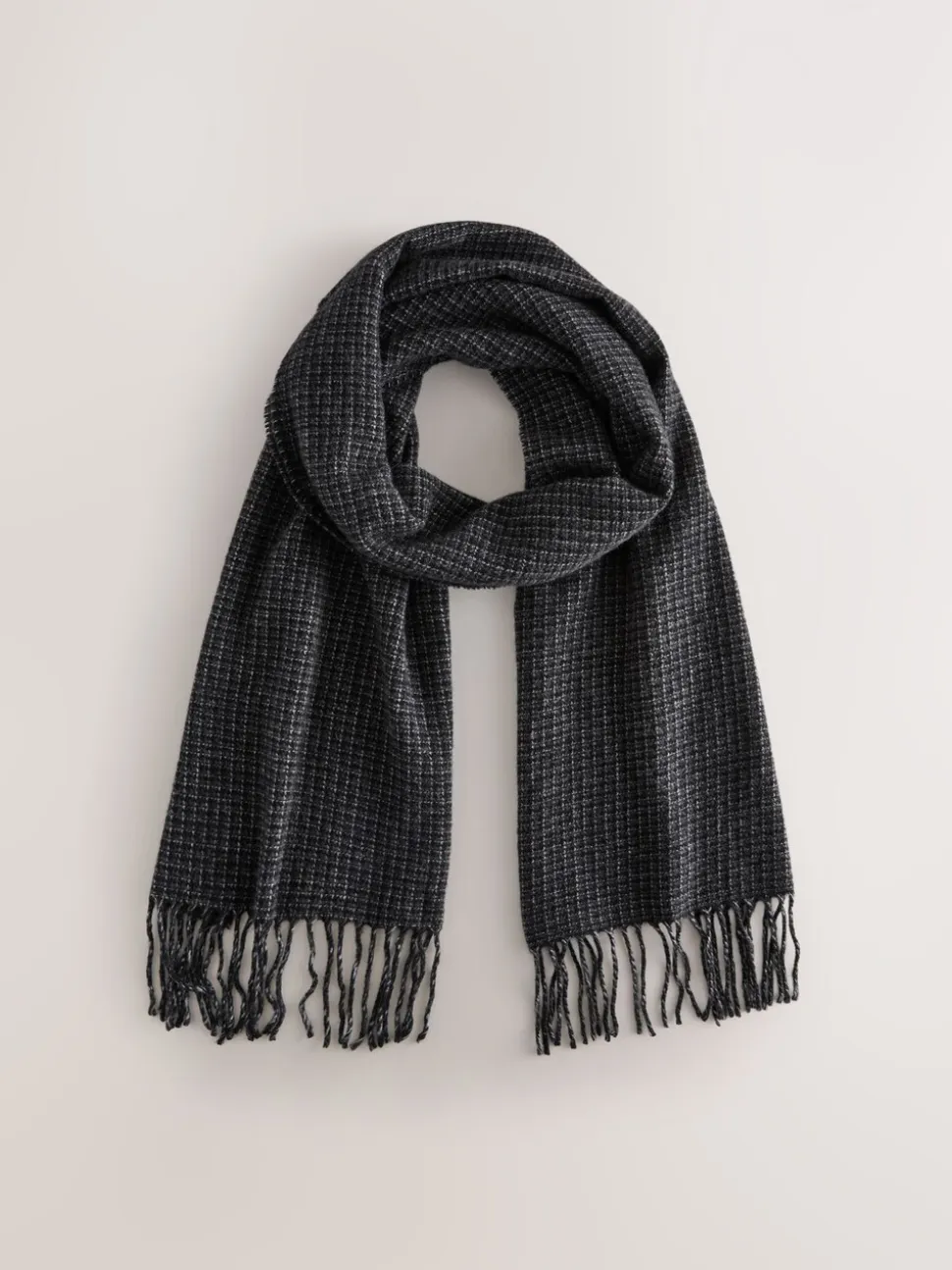 Grijs geruit - Smart Woven Scarf