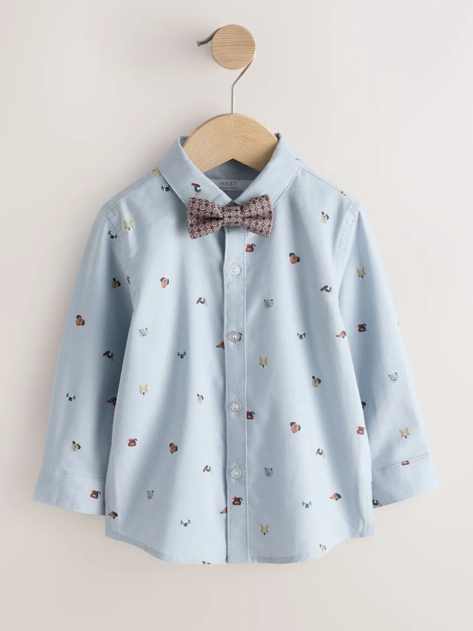 Grijs geruit - Waistcoat Shirt and Bow Tie Set (3mths-9yrs)