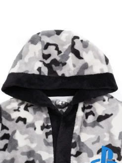 Grijs Playstation™ - Vanilla Underground - Uniseks fleece kamerjas voor kinderen