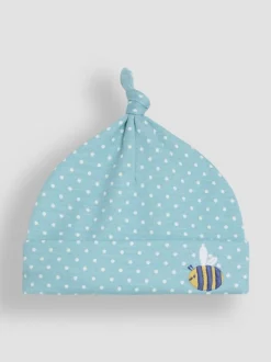 Grijsblauw - JoJo Maman Bébé Mijn eerste Eid-babymuts met borduursel