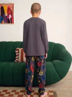 Grijs/Blauw Harry Potter - Pyjama met één licentie (4-16jr)