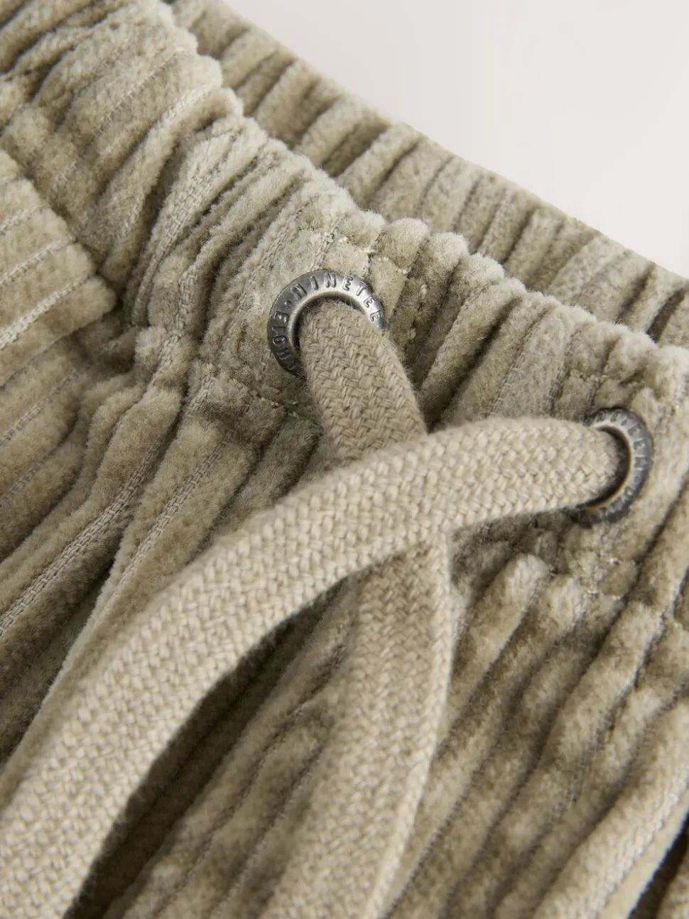Grijs-groen - Corduroy instapbroek (3mnd-7jr)