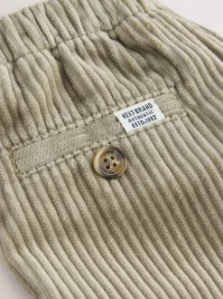 Grijs-groen - Corduroy instapbroek (3mnd-7jr)