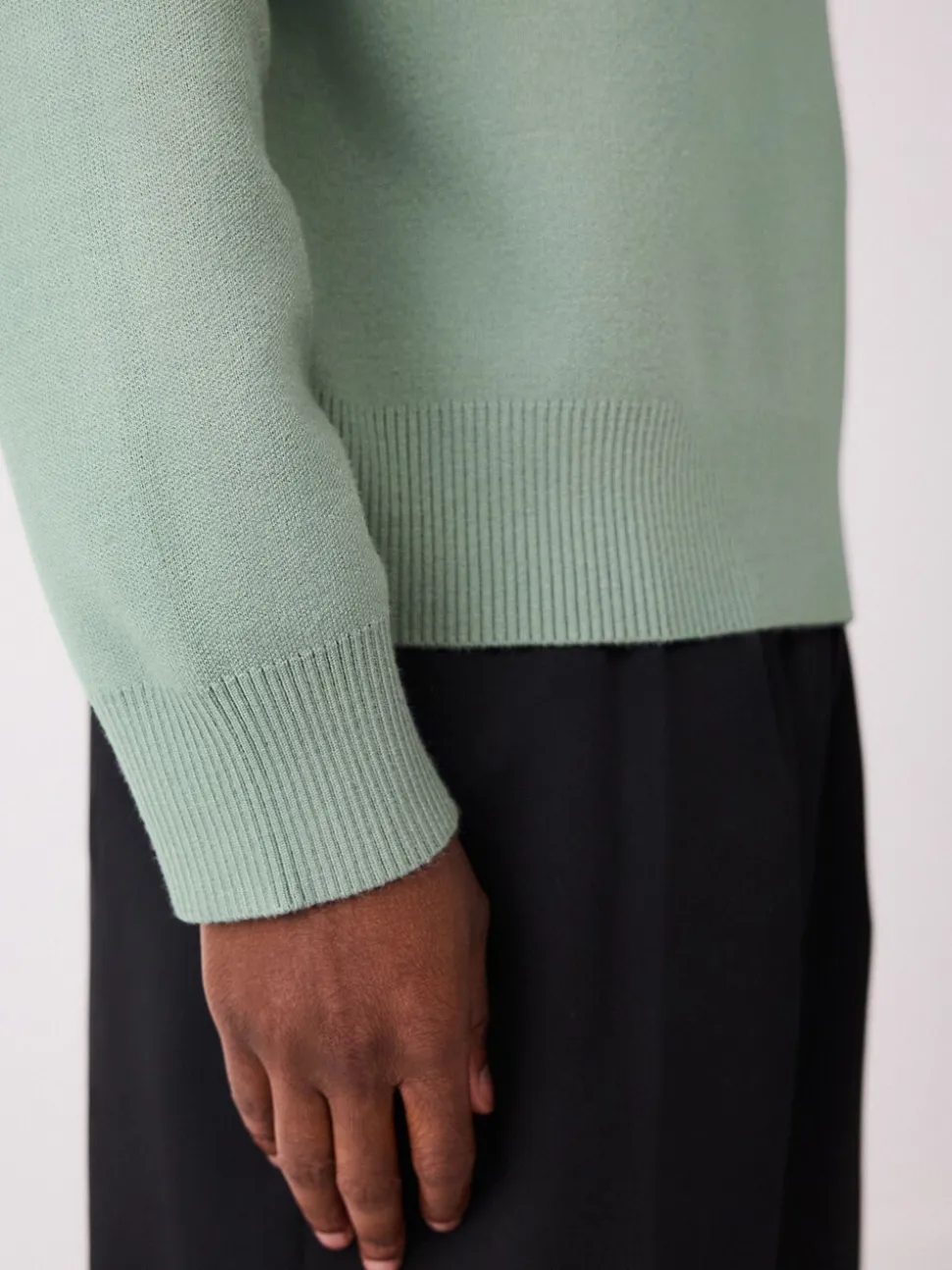 Grijs-groen - Relaxed Fit Snoopy Graphic Print Crew Neck Jumper