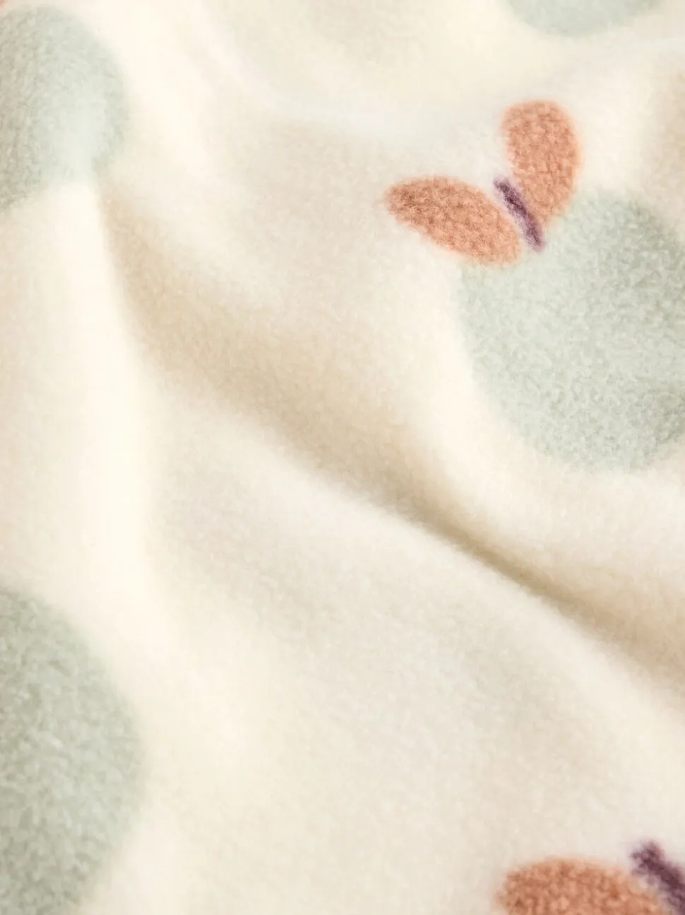 Grijs-groen - Set van 2 baby-onesies van microfleece met tweewegrits