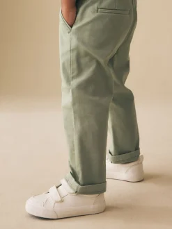 Grijs-groen - Stretch Chino Broek (3mnd-7jr)