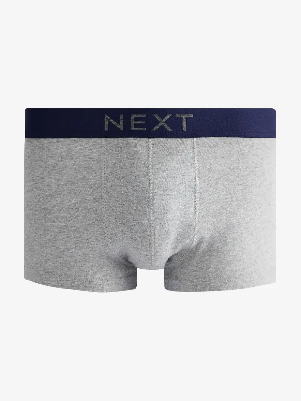 Grijs/marineblauw - Verpakking van 4 - Hipster boxershorts van 100% katoen