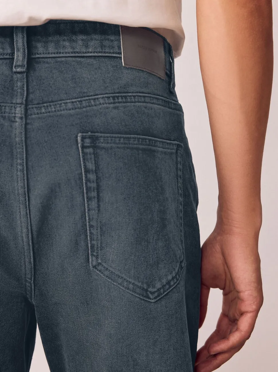 Grijstint - Bootcut - Vintage wash denim jeans