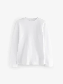 Grijs/wit - 2 -pack thermische tops met lange mouwen (2-16jr)