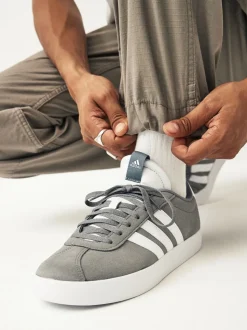 Grijs/wit - adidas VL Court sneakers