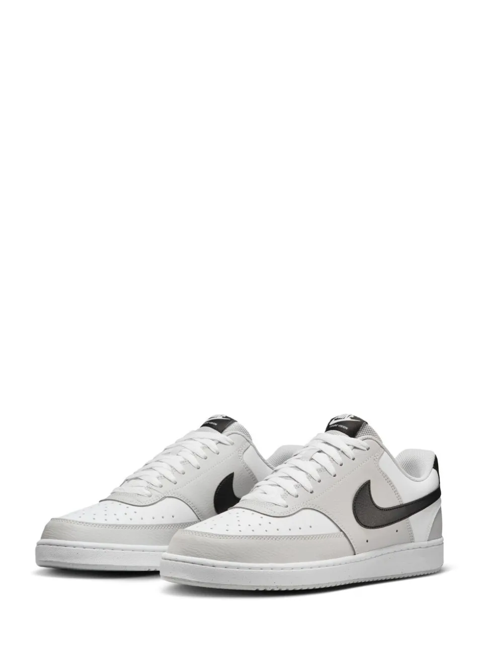 Grijs/wit - Nike Court Vision lage sneakers
