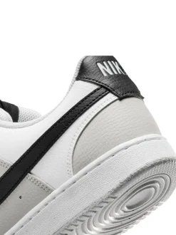 Grijs/wit - Nike Court Vision lage sneakers