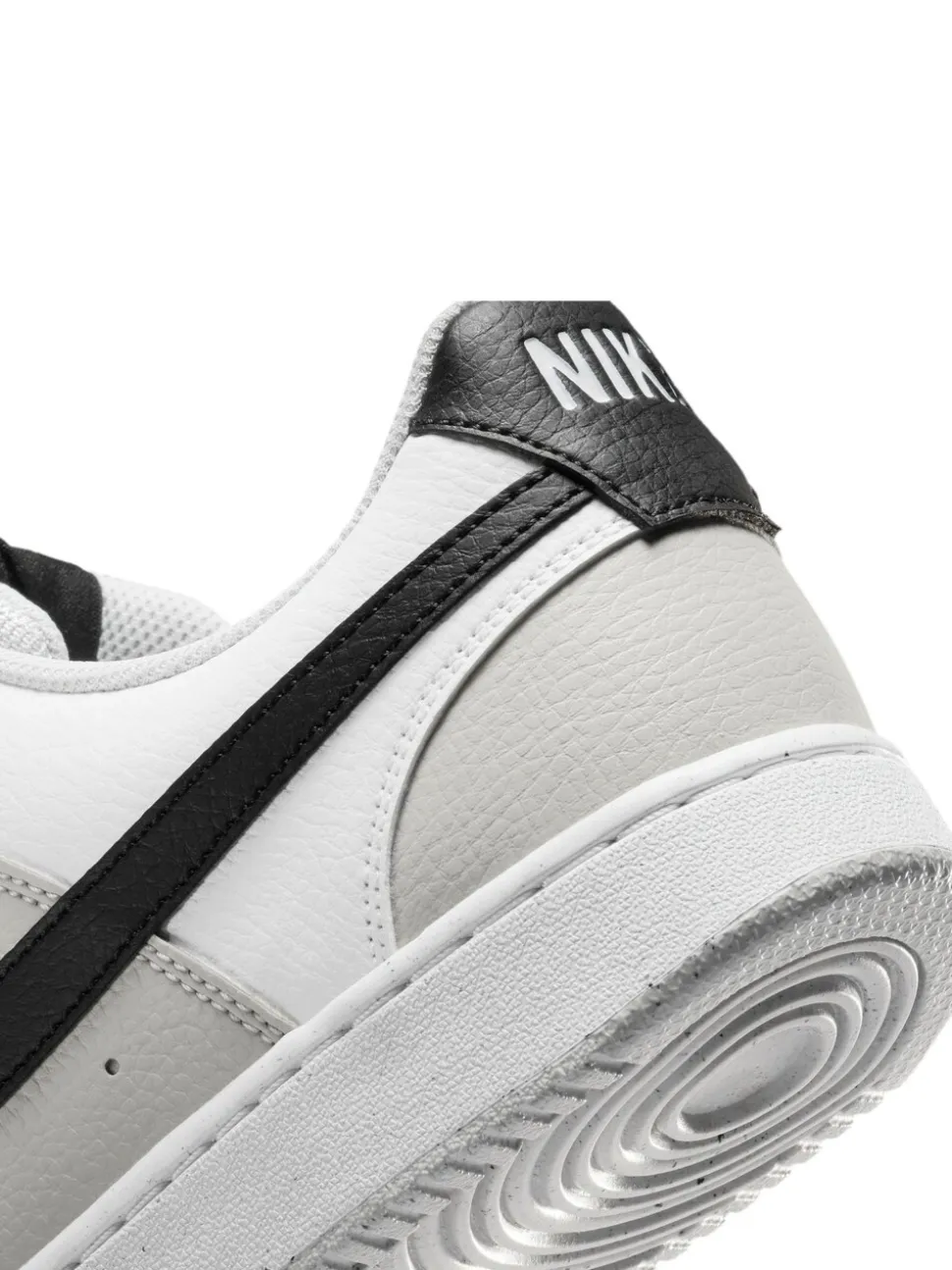 Grijs/wit - Nike Court Vision lage sneakers