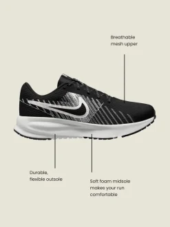 Grijs/wit - Nike Run Defy Road hardloopschoenen